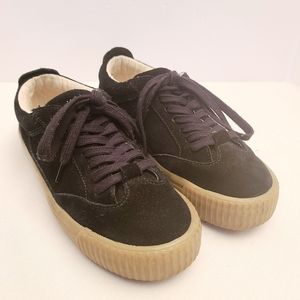 Zara Girls black suede like new condition